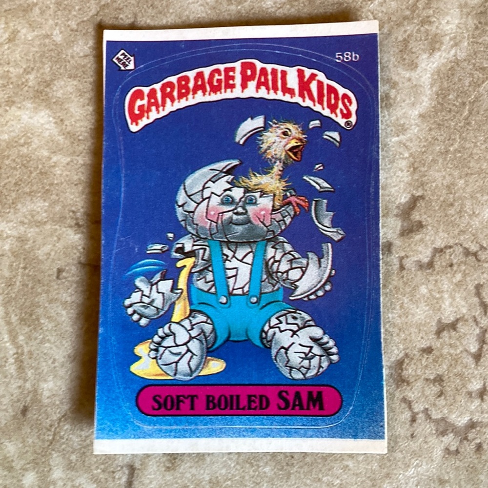 Rare Garbage Pail Kids card